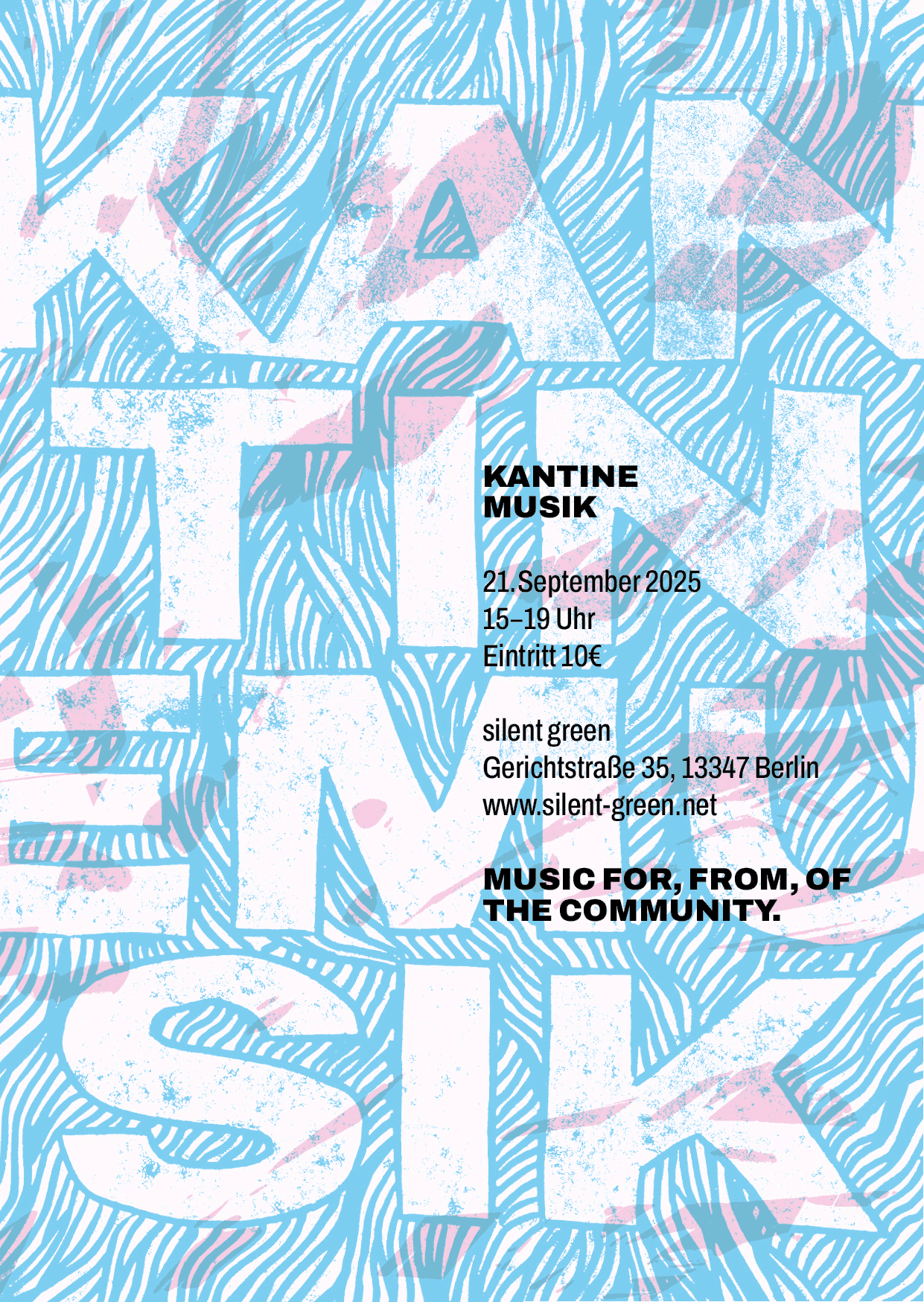 Kantine Musik flyer